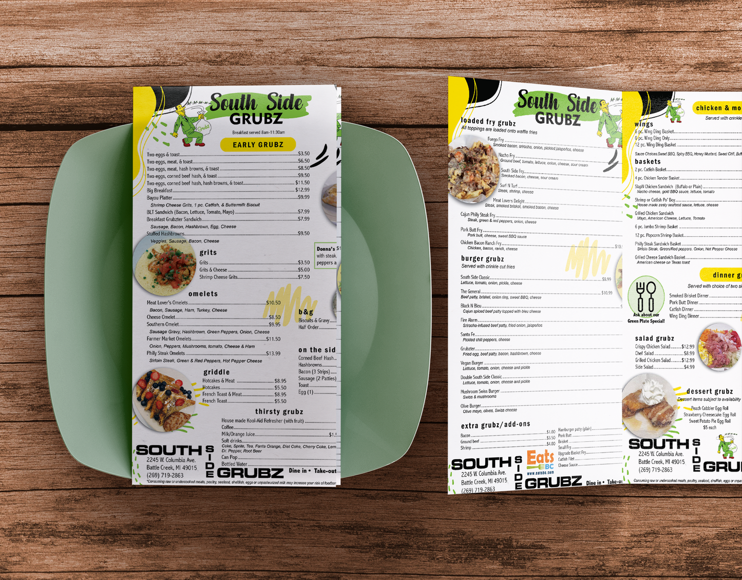 Menus