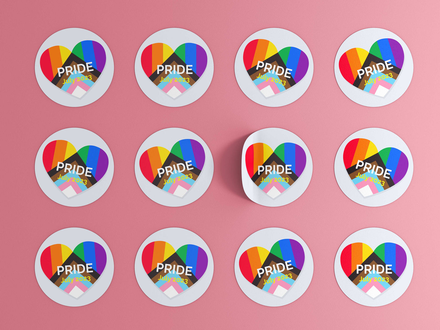 Roll of Round Labels - Circle Stickers