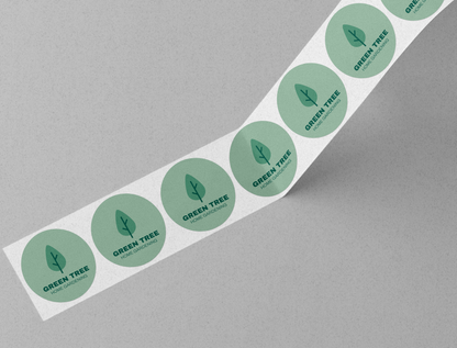 Roll of Round Labels - Circle Stickers