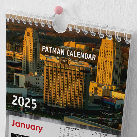 Patman Droneography 2025 Calendar